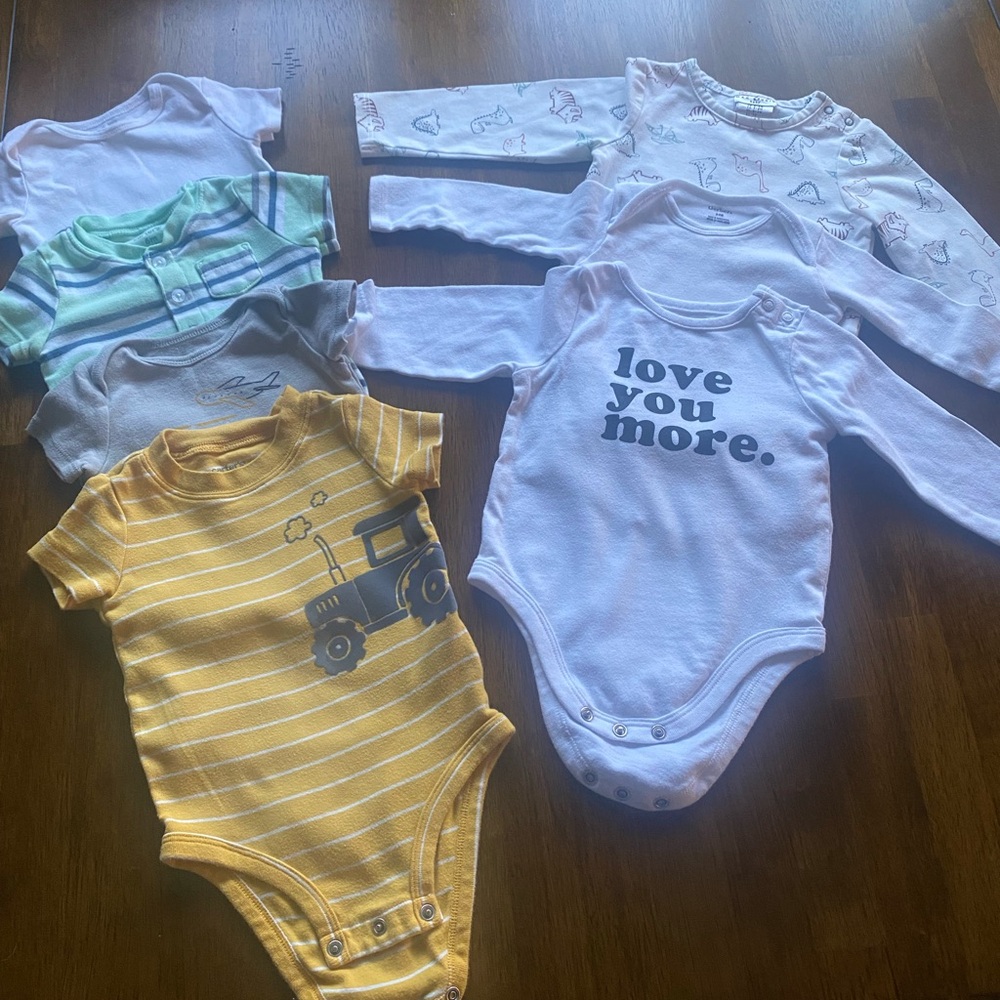 Baby lot of onesies